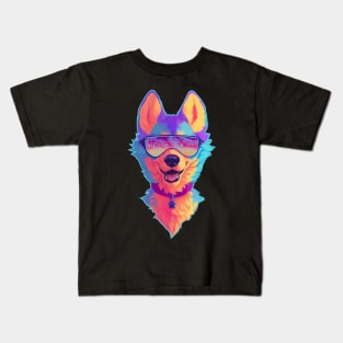 sparkle dog (furry merch) Kids T-Shirt